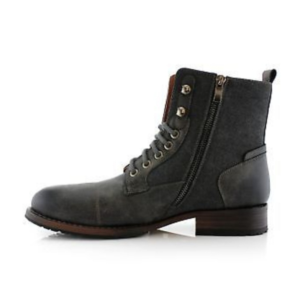 Men'n Boots Grey Color 🚨PRICE FIRM - Picture 3 of 3